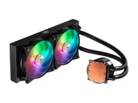 Affordable Cooler Master MasterLiquid ML240R RGB Cooler - AIO Liquid Cooler, 240mm Radiator - Thumbnail 4