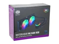Affordable Cooler Master MasterLiquid ML240R RGB Cooler - AIO Liquid Cooler, 240mm Radiator - Thumbnail 7