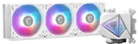 Affordable MSI MAG CORELIQUID I360 White Cooler - AIO Liquid Cooler, 360mm Radiator, White - Thumbnail 3