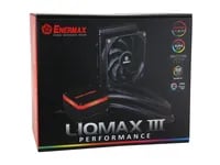 Affordable Enermax Liqmax III Black Cooler - AIO Liquid Cooler, 120mm Radiator - Thumbnail 6