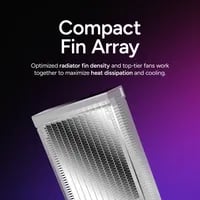 Affordable Cooler Master Elite White Cooler - AIO Liquid Cooler, 240mm Radiator, White - Thumbnail 10