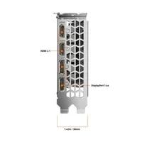Budget-Friendly Gigabyte WINDFORCE OC Black GPU - 6GB VRAM, ITX Sized - Thumbnail 6
