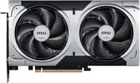 High-End MSI VENTUS 2X PLUS OC Black GPU - 16GB VRAM - Best for 4K Gaming