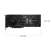 High-End Gigabyte WINDFORCE OC SFF Black GPU - 12GB VRAM - Thumbnail 6