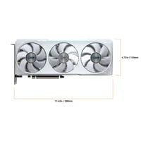 High-End Gigabyte EAGLE OC SFF White GPU - 12GB VRAM, White Edition - Thumbnail 6