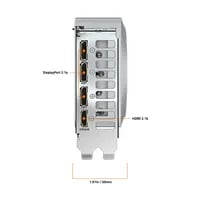 High-End Gigabyte EAGLE OC SFF White GPU - 12GB VRAM, White Edition - Thumbnail 7
