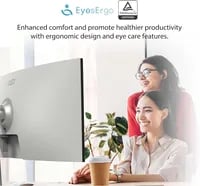 Premium MSI Modern MD342CQPW White Display - 34", 3440x1440, 120Hz, VA, Ultrawide, Curved - Thumbnail 11