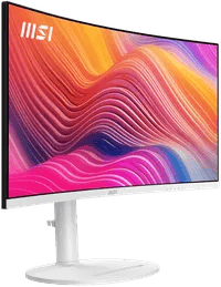 Premium MSI Modern MD342CQPW White Display - 34", 3440x1440, 120Hz, VA, Ultrawide, Curved - Thumbnail 2