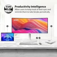 Premium MSI Modern MD342CQPW White Display - 34", 3440x1440, 120Hz, VA, Ultrawide, Curved - Thumbnail 5