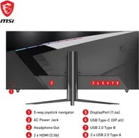 Premium MSI MAG401QR Black Display - 40", 3440x1440, 155Hz, IPS, Ultrawide - Thumbnail 19