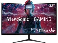 Premium ViewSonic VX3218-PC-MHD Display - 32", 1920x1080, 165Hz, VA, Curved - Thumbnail 1
