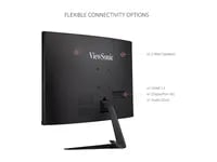 Premium ViewSonic VX3218-PC-MHD Display - 32", 1920x1080, 165Hz, VA, Curved - Thumbnail 7