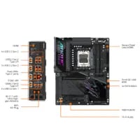 Premium Gigabyte X870E AORUS PRO X3D Dark Motherboard - Socket AM5, ATX, WiFi Included, DDR5 - Thumbnail 7