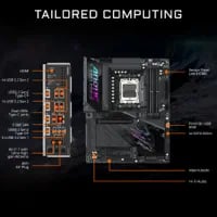 Premium Gigabyte X870E AORUS PRO X3D Dark Motherboard - Socket AM5, ATX, WiFi Included, DDR5 - Thumbnail 9