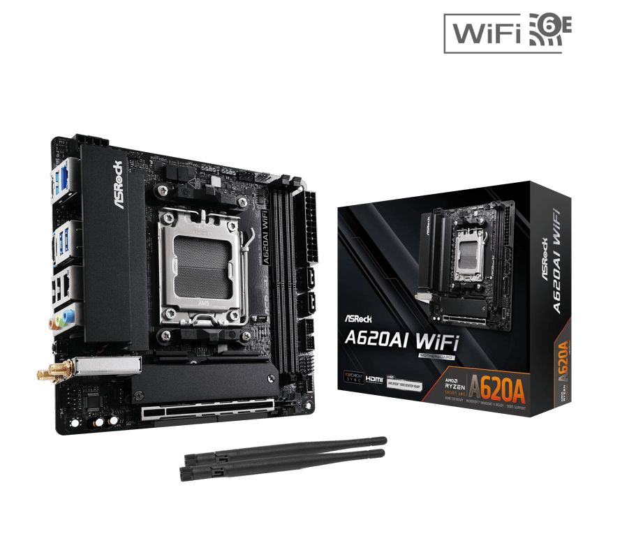A620 AI WiFi Mini ITX