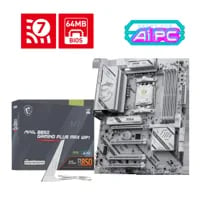 Premium MSI MAG B850 GAMING PLUS MAX WIFI Dark Motherboard - Socket AM5, ATX, WiFi Included, DDR5 - Thumbnail 2