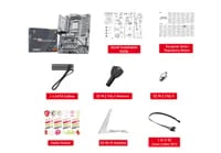Premium MSI MAG B850 GAMING PLUS MAX WIFI Dark Motherboard - Socket AM5, ATX, WiFi Included, DDR5 - Thumbnail 7