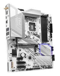 Premium ASRock Z890 Pro RS WiFi White Light Motherboard - Socket LGA1851, ATX, WiFi Included, DDR5 - Thumbnail 5