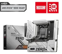 Affordable MSI B650M PROJECT ZERO Dark Motherboard - Socket AM5, Micro ATX, WiFi Included, DDR5