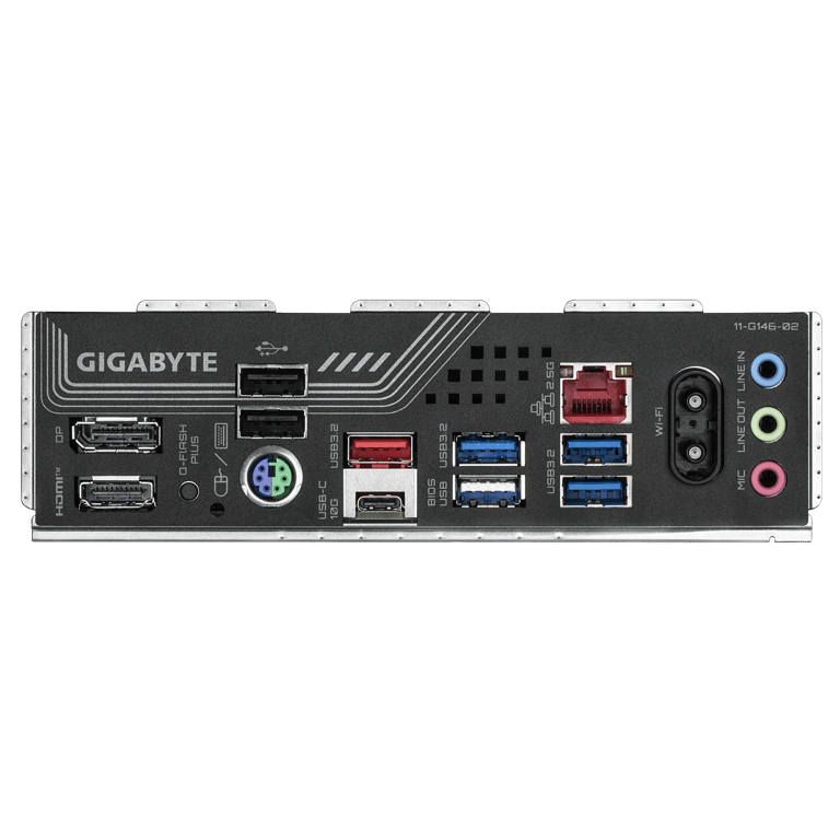B850 GAMING X WIFI6E Backplate