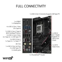 Premium ASUS ROG STRIX B650E-F GAMING WIFI Dark Motherboard - Socket AM5, ATX, WiFi Included, DDR5 - Thumbnail 5