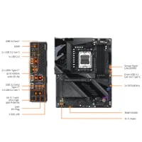 Premium Gigabyte X870 AORUS ELITE X3D Dark Motherboard - Socket AM5, ATX, WiFi Included, DDR5 - Thumbnail 6
