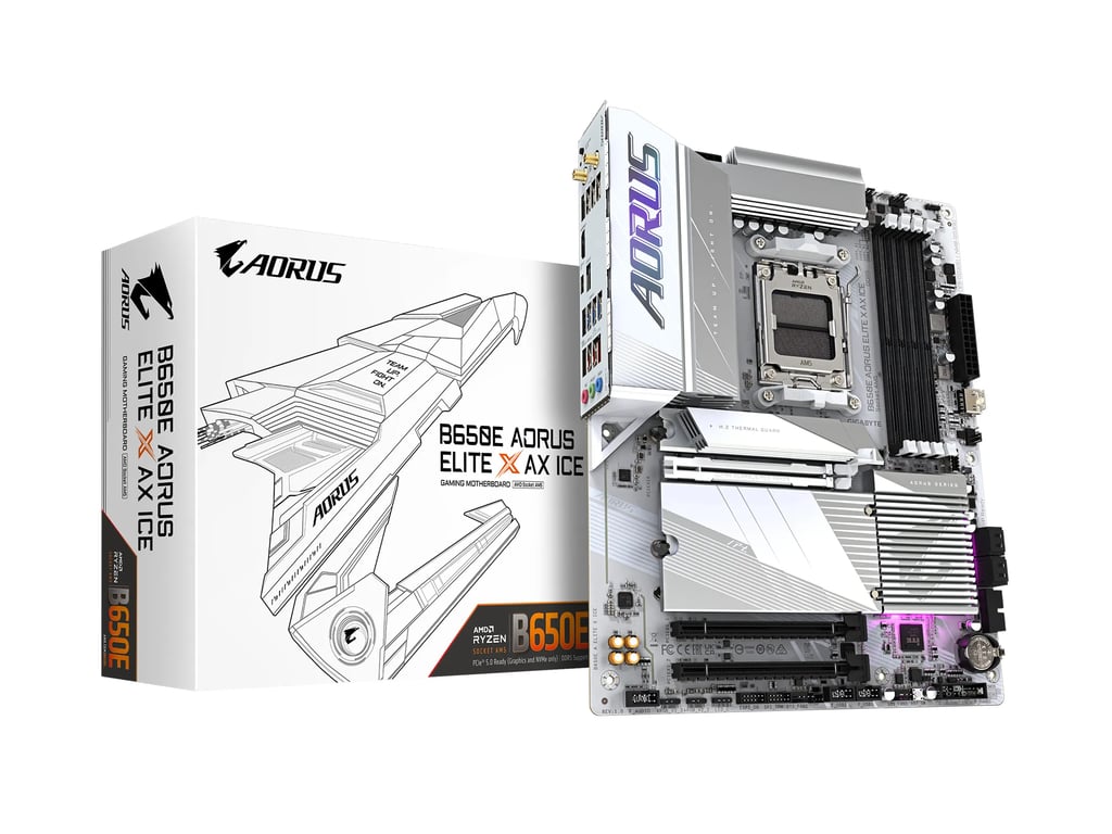 B650E AORUS STEALTH ICE