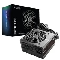 Affordable EVGA 600W Black PSU - 600W, 80+
