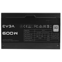 Affordable EVGA 600W Black PSU - 600W, 80+ - Thumbnail 6