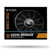 Affordable EVGA 650 BQ Black PSU - 650W, 80+ Bronze - Thumbnail 8