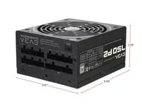 Premium EVGA SuperNOVA 750 P2 Black PSU - 750W, 80+ Platinum, true - Thumbnail 4