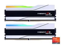 Premium G.SKILL Trident Z5 Neo RGB White RAM - 64GB Kit, DDR5, 6000 MT/s, CL28 - Thumbnail 2