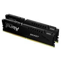 Premium Kingston FURY Beast 64GB Kit Black RAM - 64GB Kit, DDR5, 6000 MT/s, CL36