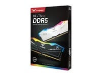 Premium TEAMGROUP T-Force Delta RGB Black RAM - 32GB Kit, DDR5, 7200 MT/s, CL34, RGB - Thumbnail 6