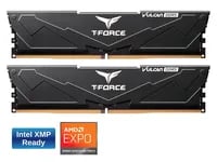 Premium TEAMGROUP T-Force Vulcan 32GB Kit Black RAM - 32GB Kit, DDR5, 6000 MT/s, CL38