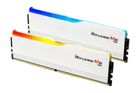 Premium G.SKILL Ripjaws M5 RGB White RAM - 32GB Kit, DDR5, 5200 MT/s, CL40, RGB - Thumbnail 2