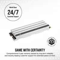 Premium Corsair MP600 ELITE PS5 Storage - 1000GB, NVMe, M.2 PCIe 4.0 x4 - Thumbnail 10