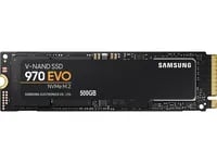 Premium Samsung 970 EVO Storage - 500GB, NVMe, M.2 PCIe 3.0 x4