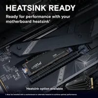 Premium Crucial T705 Storage - 1000GB, NVMe, M.2 PCIe 5.0 x4 - Thumbnail 4