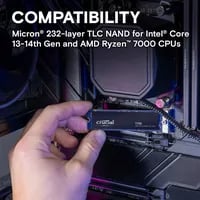 Premium Crucial T705 Storage - 1000GB, NVMe, M.2 PCIe 5.0 x4 - Thumbnail 5