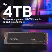 Premium Crucial T705 Storage - 1000GB, NVMe, M.2 PCIe 5.0 x4 - Thumbnail 6