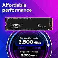 Affordable Crucial P3 Storage - 4000GB, NVMe, M.2 PCIe 3.0 x4 - Thumbnail 4