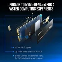 Affordable PNY CS2241 Storage - 500GB, NVMe, M.2 PCIe 4.0 x4 - Thumbnail 4