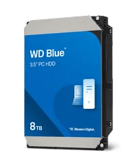 Premium Western Digital WD Blue Storage - 8000GB, SATA Gen 3 - Thumbnail 3